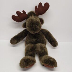 Adopt a Bear Factory 18" Brown Moose Stuffed Animal Vintage 2000 Plush